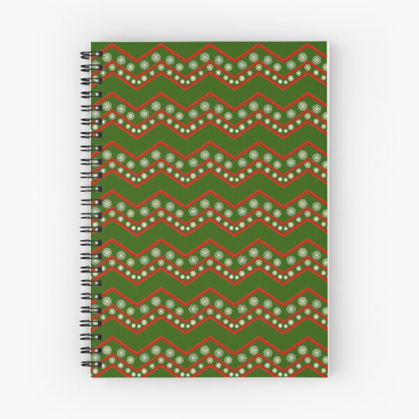 Item preview, Chevrons and Snowflakes on Green  designed and sold by JaygiesDesign.