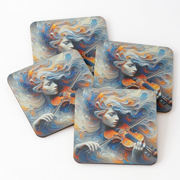 Item preview, Melodic Oil Painting designed and sold by Artdesign-113.