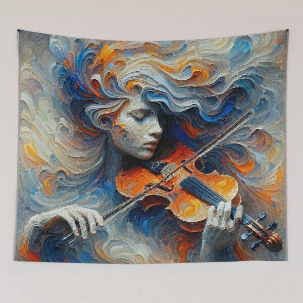 Item preview, Melodic Oil Painting designed and sold by Artdesign-113.