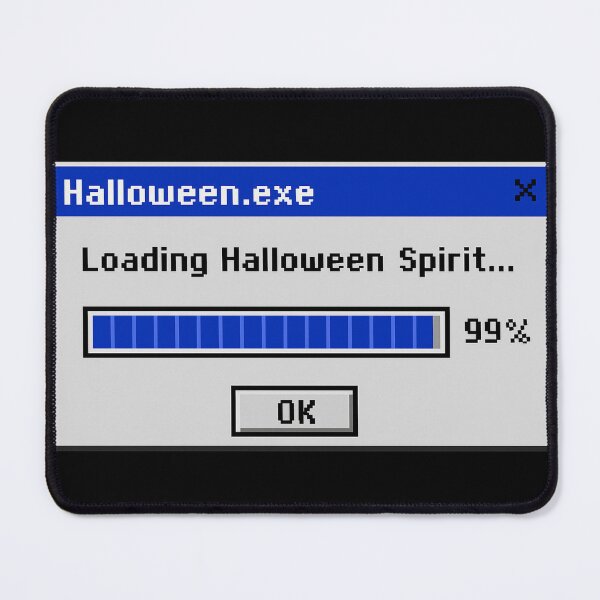 Item preview, Halloween.exe Loading Screen – Retro Windows 95 Pixel Art Design designed and sold by MotivAura.