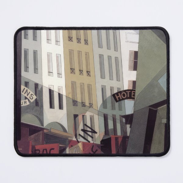 Item preview, Rue du Singe Qui Pêche - 1921 - Charles Demuth designed and sold by Cordakidikarts.