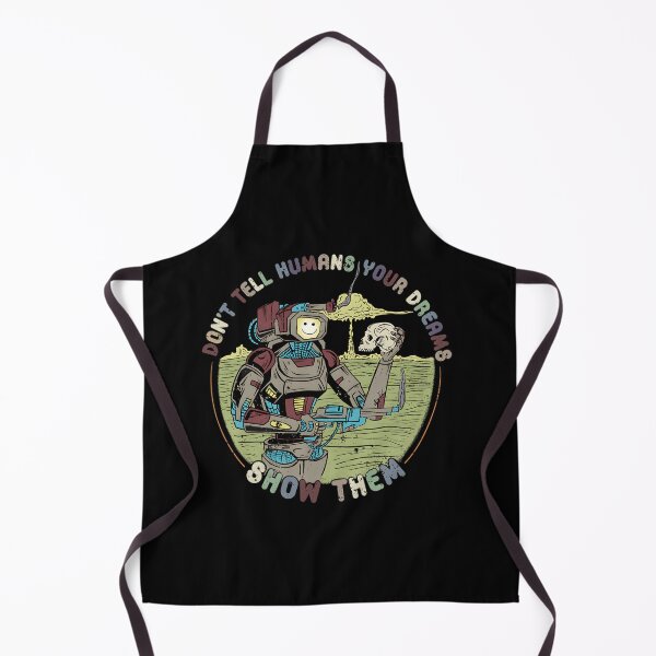 Item preview, Robot soñador angustiado designed and sold by LindaReynolds.