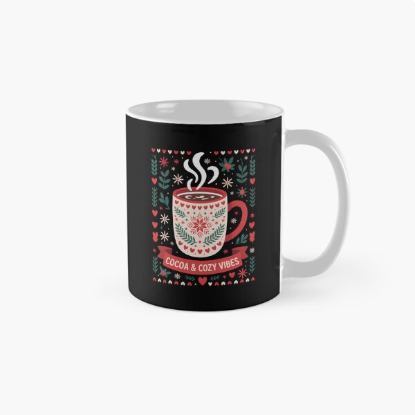 Item preview, Cocoa Vibes Fall Hot Chocolate Christmas Xmas designed and sold by LunaCrazeArt.