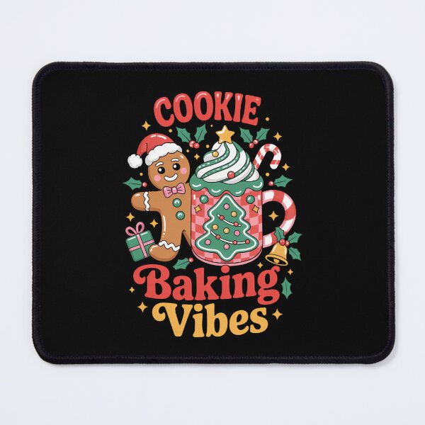 Item preview, Cookie Baking Vibes Gingerbread Cookie Checkered Xmas designed and sold by LunaCrazeArt.