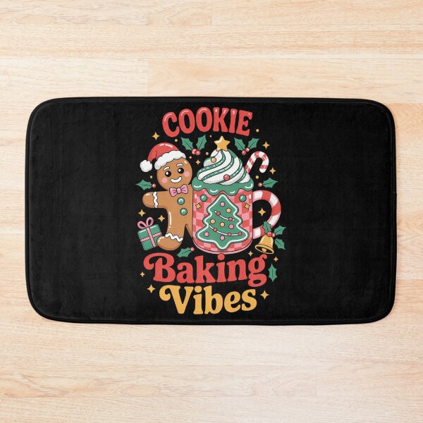 Item preview, Cookie Baking Vibes Gingerbread Cookie Checkered Xmas designed and sold by LunaCrazeArt.
