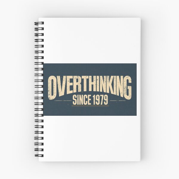 Item preview, Overthinking since 1979 designed and sold by FlicksPicks.