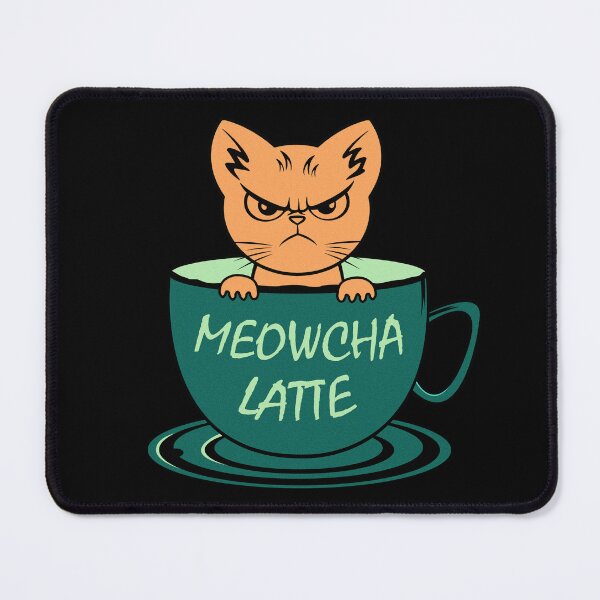 Item preview, Meowcha Latte designed and sold by slawisa.