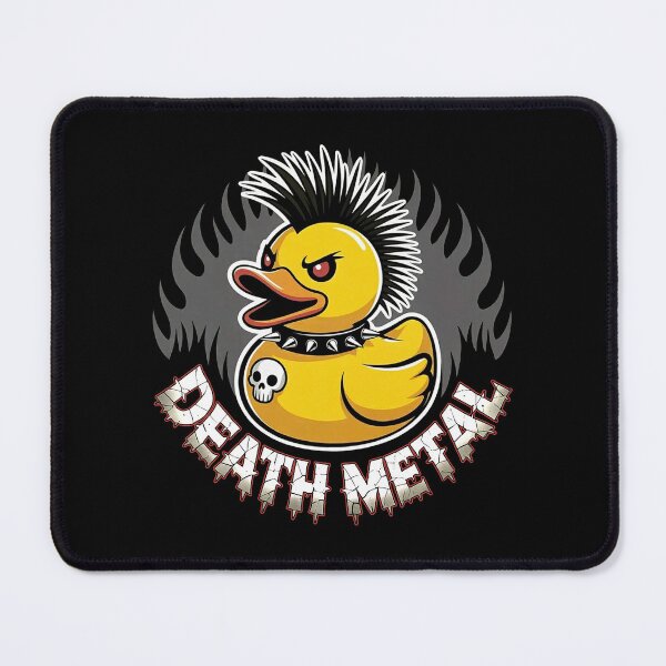 Item preview, Death Metal Duck designed and sold by FreakamaGeek.