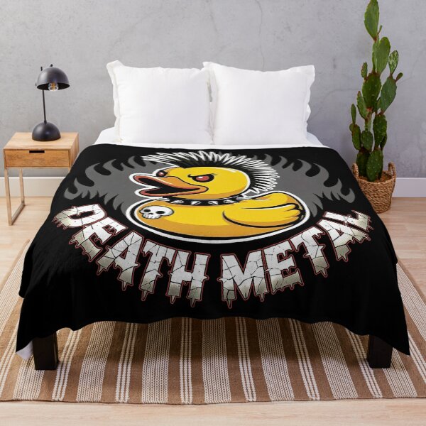 Item preview, Death Metal Duck designed and sold by FreakamaGeek.