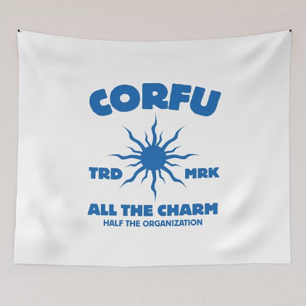 Item preview, Corfu all the charm half the organization (Corfu Greece) designed and sold by Peerless-Prime.