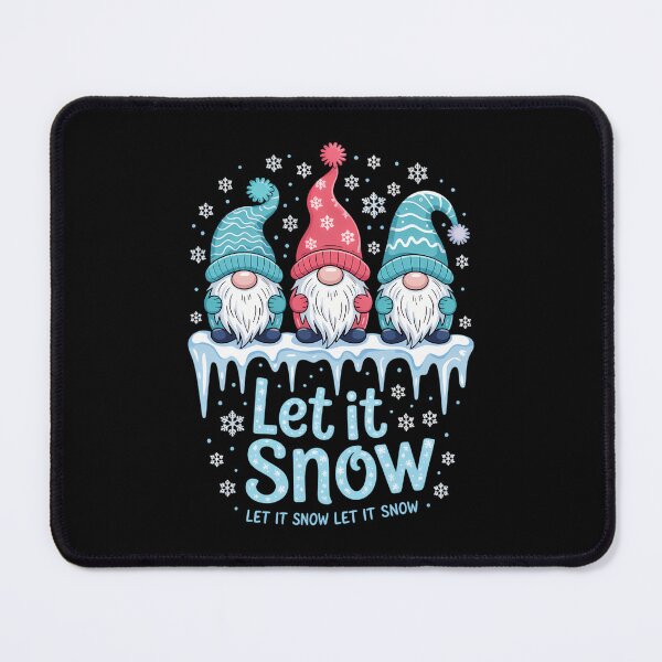 Item preview, Cute Gnomes Xmas Party Gnomes designed and sold by LunaCrazeArt.