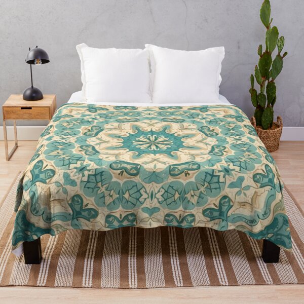 Item preview, Teal Ripple Kaleidoscope designed and sold by Dawne's Designs.
