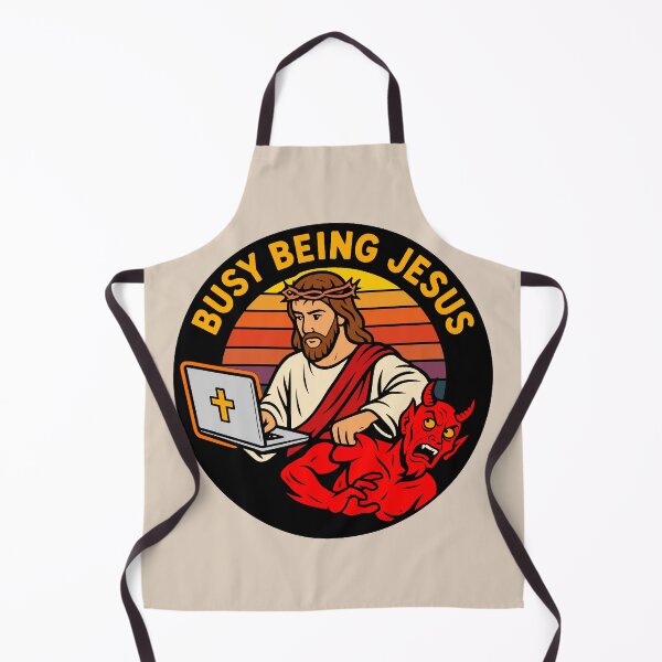 Item preview, Busy Being Jesus designed and sold by plushism.