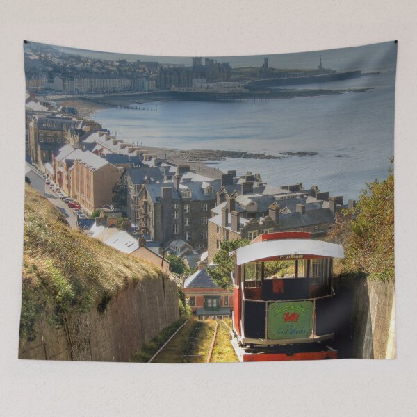 Item preview, Aberystwyth - Aeriel View designed and sold by missmoneypenny.