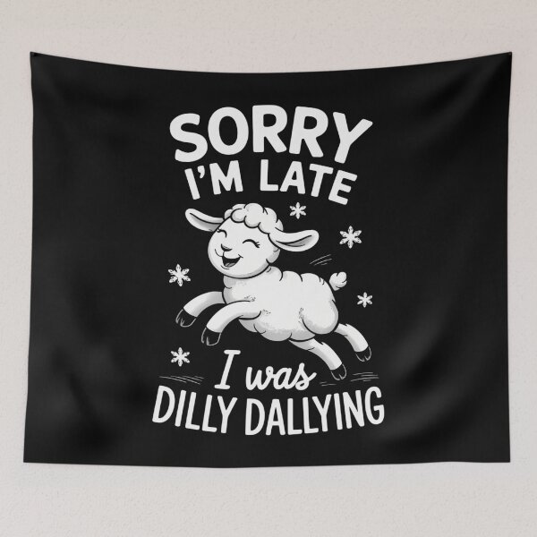 Item preview, Cute Sheep Lovers Sayings designed and sold by Turbotine.