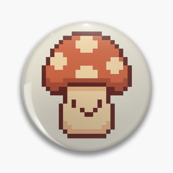 Item preview, Pixel Mushroom – Cute Retro 8-Bit Forest Design designed and sold by AddictiveDesign.