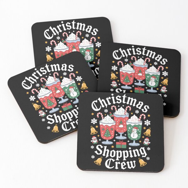 Item preview, Cute Xmas Coffee Mug Christmas Shopping Crew designed and sold by Turbotine.