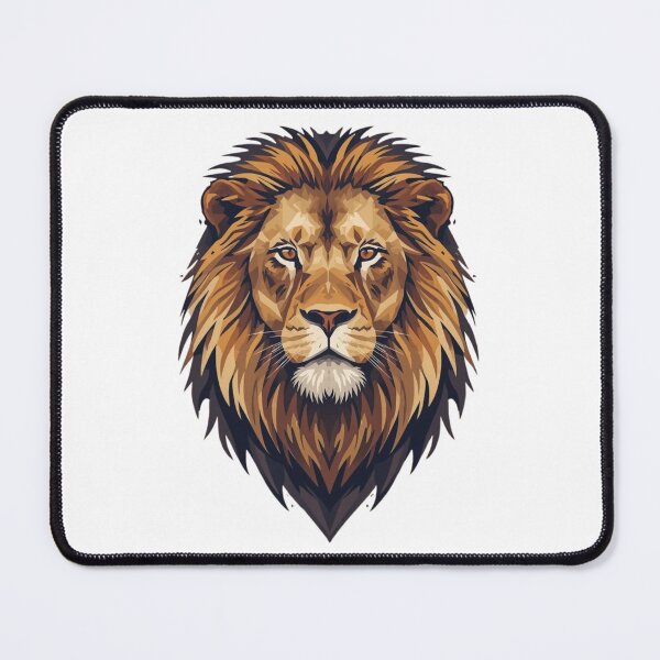 Item preview, Geomatric Lion designed and sold by SubtleShapes.