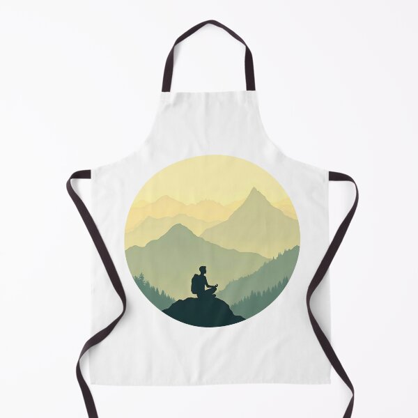 Item preview, Summit Stillness - Minimalist Mountain Meditation designed and sold by sharifex.