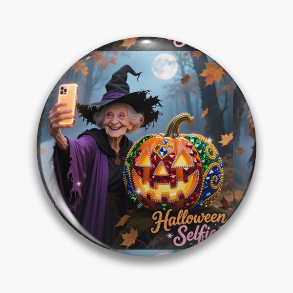 Item preview, Halloween Selfie designed and sold by casamomo.
