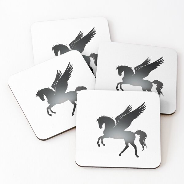 Item preview, Pegasus Minimalist Dark Silhouette designed and sold by PonmeOtraShop.