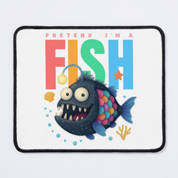 Item preview, Pretend I'm A Fish Funny Deep Sea Anglerfish Boys Girls Kids designed and sold by OleOleStore.