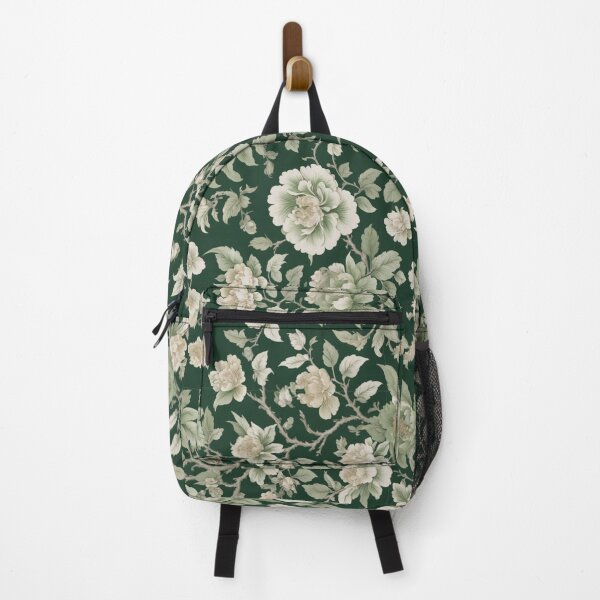 Item preview, Patterns: Green and White Chinoiserie designed and sold by Skyeleigh and Spideough.
