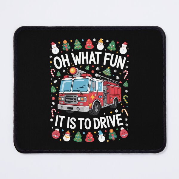 Item preview, Firefighter Christmas Fireman Fire Truck Party designed and sold by Turbotine.