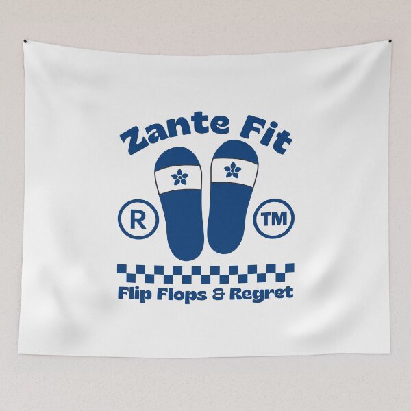 Item preview, Zante fit: flip flops and regret  (Zakynthos Greece) designed and sold by Peerless-Prime.