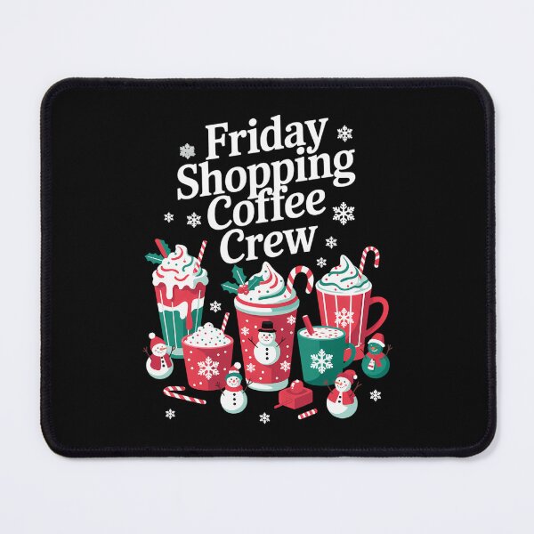 Item preview, Friday Shopping Crew Black Shopping Family Xmas Coffee designed and sold by Turbotine.