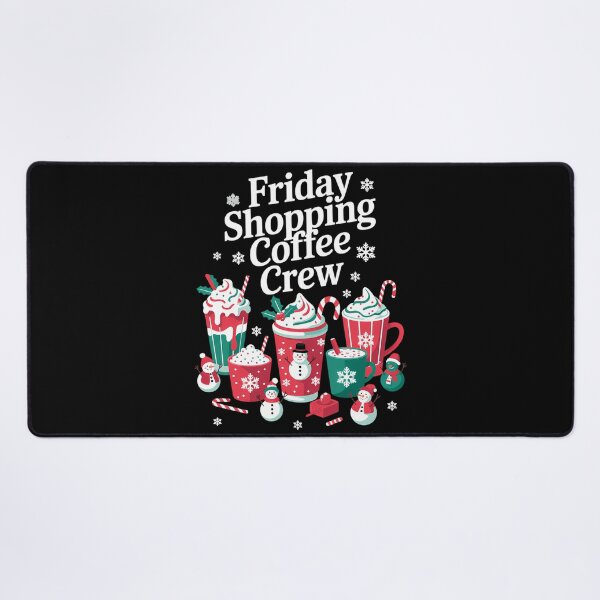 Item preview, Friday Shopping Crew Black Shopping Family Xmas Coffee designed and sold by Turbotine.
