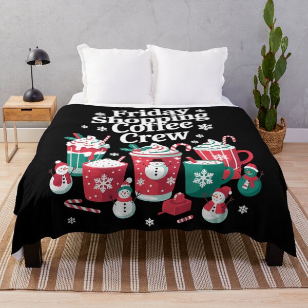 Item preview, Friday Shopping Crew Black Shopping Family Xmas Coffee designed and sold by Turbotine.