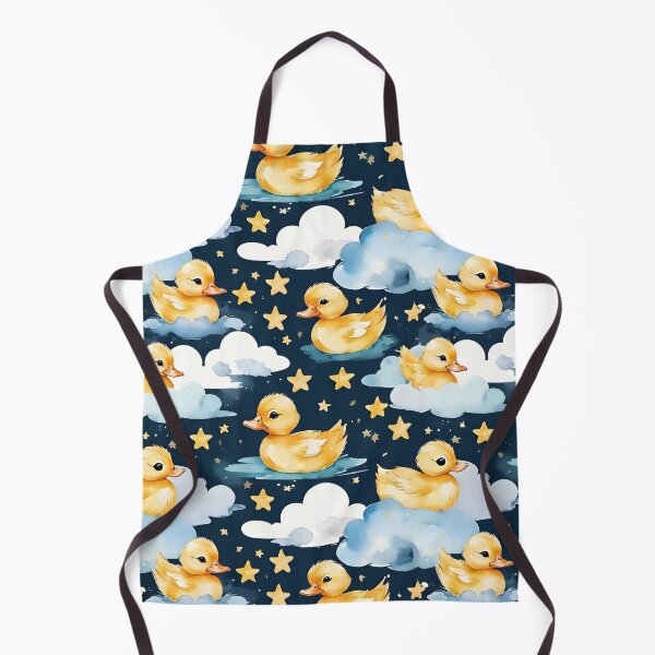 Item preview, Adorable Rubber Ducks & Clouds Pattern designed and sold by Dream Garden.