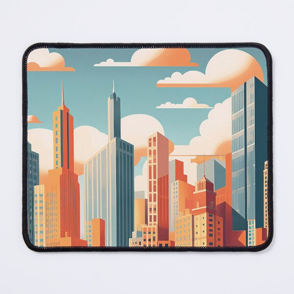 Item preview, CHICAGO TRAVEL ART designed and sold by MarkedArtPrints.