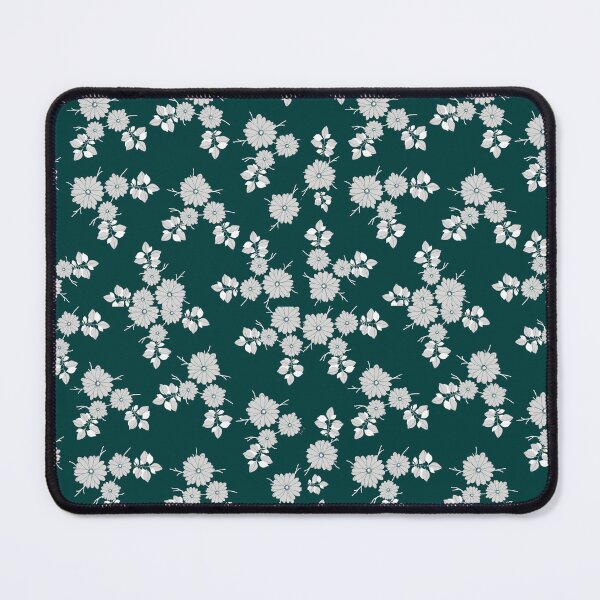 Item preview, “Whispers of Petals on Forest Green” designed and sold by MayaMaliStudio.