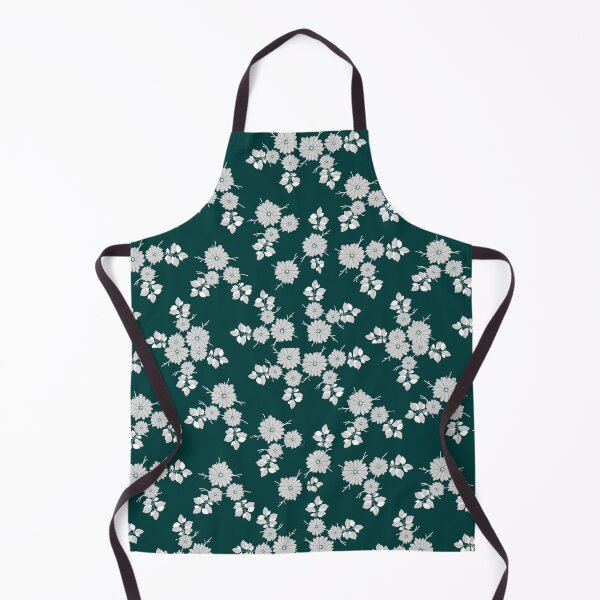 Item preview, “Whispers of Petals on Forest Green” designed and sold by MayaMaliStudio.