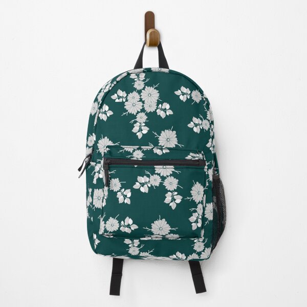 Item preview, “Whispers of Petals on Forest Green” designed and sold by MayaMaliStudio.