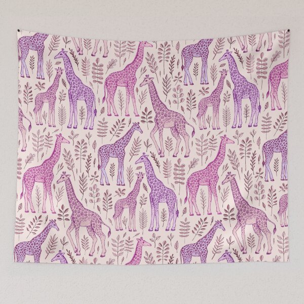 Item preview, Pink Giraffe Pattern designed and sold by micklyn.