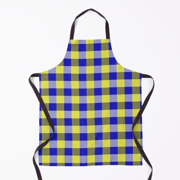 Item preview, Blue Yellow Flannel Gingham Pattern Design designed and sold by PatternTitan.