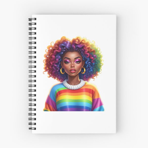 Item preview, Color Pop Queen – Curly Hair & Self Expression designed and sold by Lulunza.