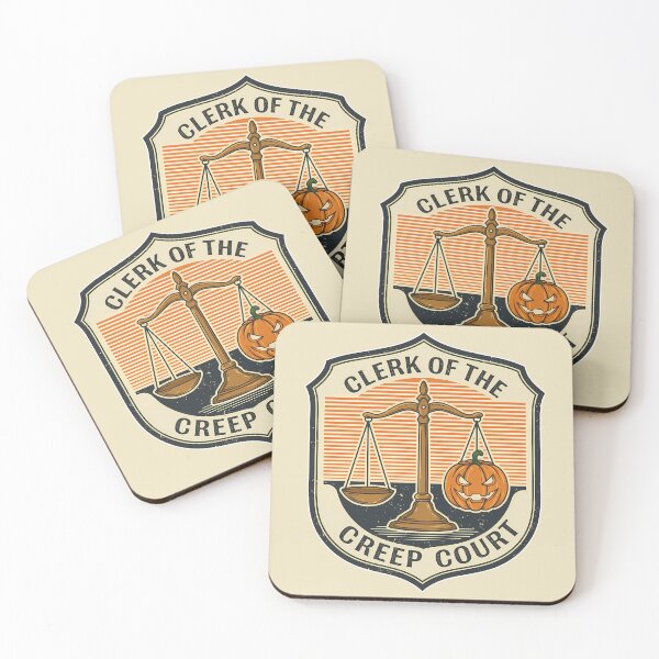 Item preview, Clerk of the Creep Court – Halloween Paralegal Justice (1) designed and sold by InkoraLab.