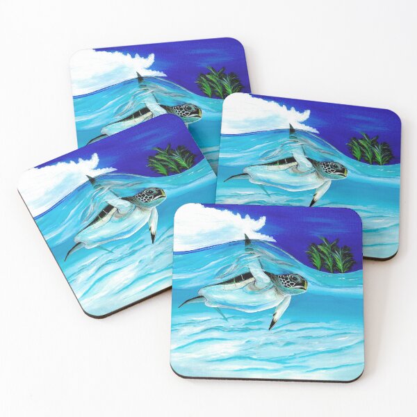 Item preview, baby surfing turtle designed and sold by LauraRab.