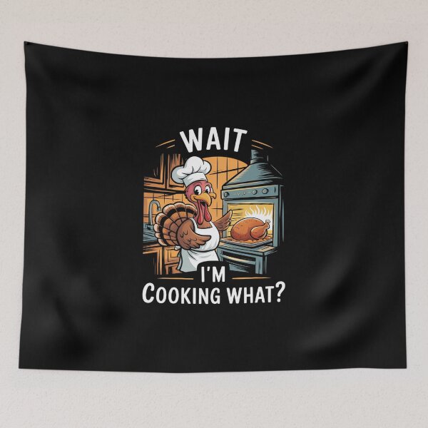 Item preview, Funny Thanksgiving Turkey Chef designed and sold by DeadlockCrew.