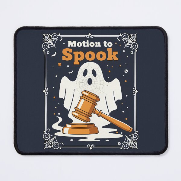Item preview, Motion to Spook – Funny Halloween Paralegal Design (2) designed and sold by InkoraLab.