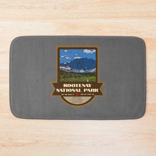 Item preview, Kootenay National Park Vintage Retro Sticker – Canada National Park Badge Design designed and sold by RouseDesigns.