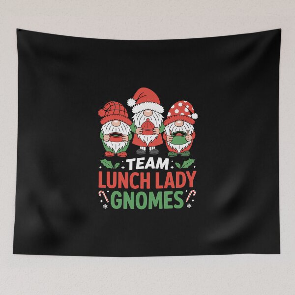 Item preview, Gnomes School Cafeteria Worker Christmas designed and sold by DeadlockCrew.