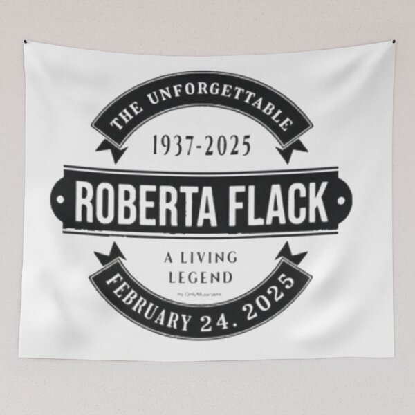 Item preview, Roberta Flack 3326 USA 1937 2025 Music D5114 T-Shirts designed and sold by Piwemal.