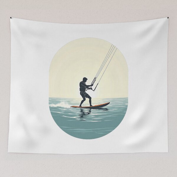 Item preview, Kiter's Focus - Mindful Watersports Meditation designed and sold by sharifex.