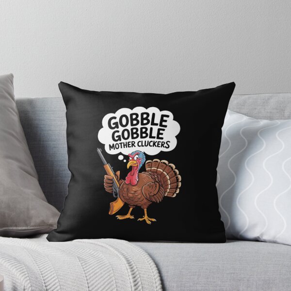 Item preview, Gobble Funny Thanksgiving Turkey designed and sold by DeadlockCrew.