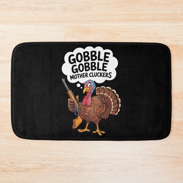 Item preview, Gobble Funny Thanksgiving Turkey designed and sold by DeadlockCrew.